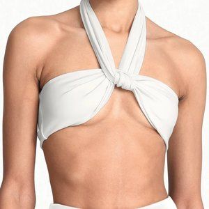 BNWT Aexae Wrap Tie Top in Chalk